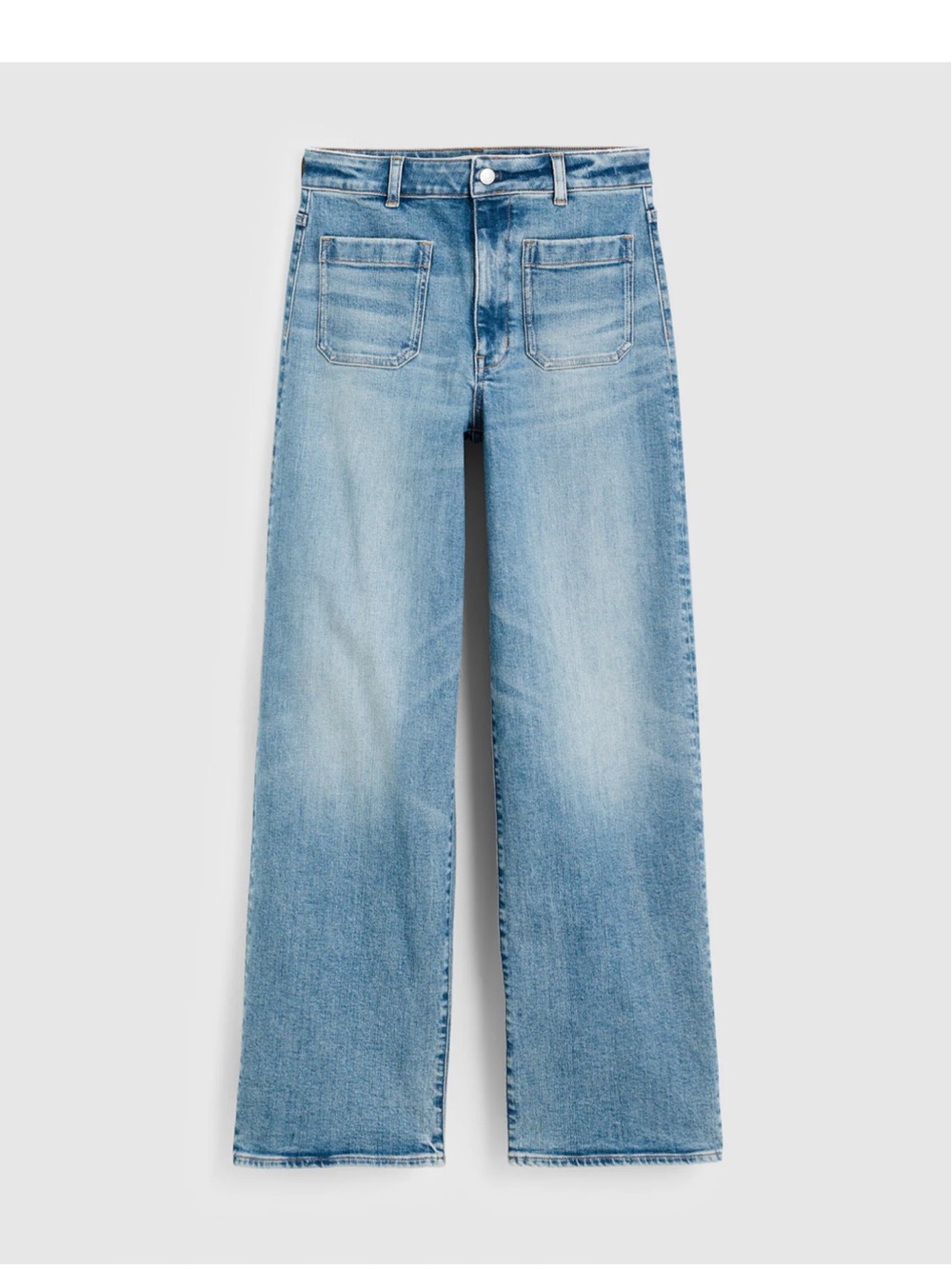Madewell Emmett Wide-Leg Full Length Jean Women’s Size 28 NEW Atlin Wash - Picture 4 of 11